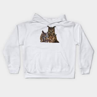 Royal Owl Kids Hoodie